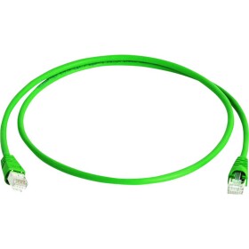 Telegärtner 100008263 RJ45 sieťové káble, prepojovacie káble CAT 6A S/FTP 2.00 m zelená samozhášavý, bez halogénov, UL certifikácia 1 ks; 100008263