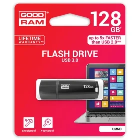 GOODRAM UMM3 128GB čierna / Flash disk / USB 3.0 / čítanie: 60MBs / zápis: 20MBs (UMM3-1280K0R11)