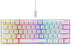 Roger RoGer K61 Gaming Mechanical Keyboard RGB / White