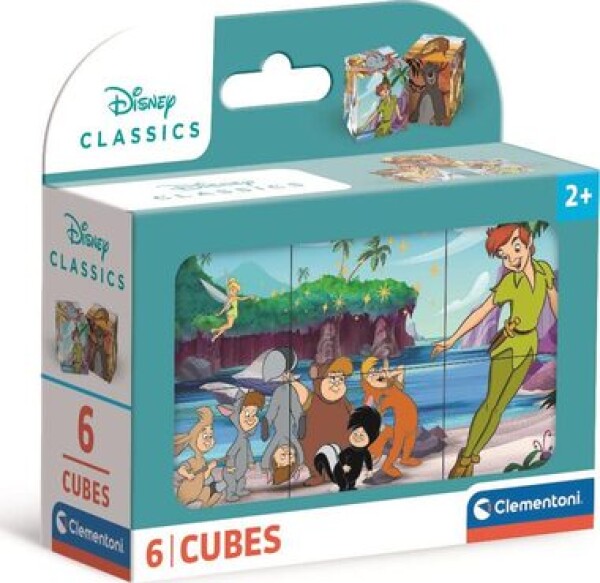 Clementoni obrázkové kocky Disney rozprávky
