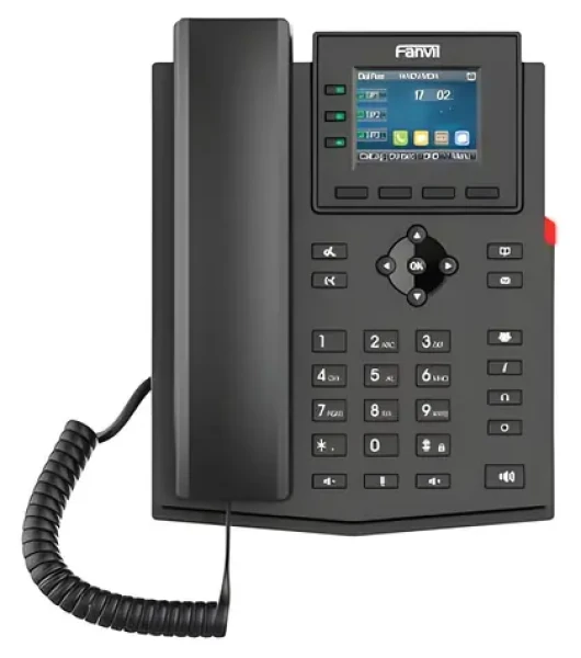 Fanvil X303-2 / VoIP telefón / 4 linky / PoE / LCD displej 2,4" (X303-2)