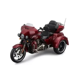 Maisto - HD Trikes - 2021 CVO Tri Glide, metal červená, 1:12