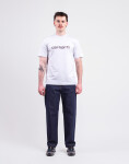 Carhartt WIP S/S Script T-Shirt Ash Heather/Cozy Purple M