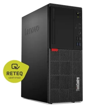 Lenovo ThinkCentre M720T Tower čierna / Počítač / Intel Core i5-8400 2.8GHz / 8GB DDR4 / 256GB SSD / DVD-RW (G210531-003A1)