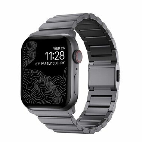 Nomad Aluminum Band remienok pre Apple Watch šedá (NM01327585)