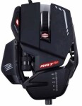 MadCatz RAT 6+ čierna / Herná myš / Optická / 12000dpi / 11 tlačidiel / USB / 1.8m / RGB (MR04DCINBL000-0)