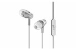 GENIUS slúchadlá HS-M360 strieborná / s mikrofónom / 4pin 3.5mm jack (31710008405)