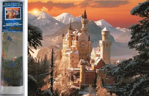 Norimpex Diamantové maľovanie Neuschwanstein v zime