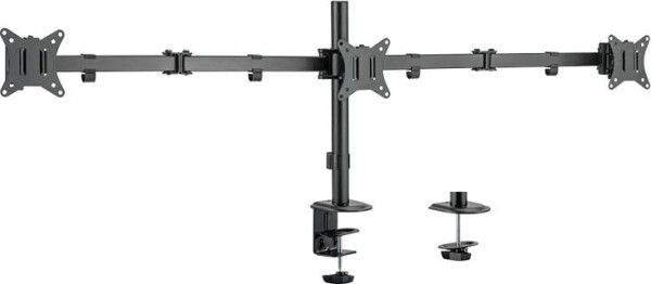 LogiLink LOGILINK BP0173 Triple monitor mount 17-27inch arm length each 658 mm aluminum