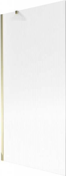 MEXEN/S - Next vaňová zástena FIX 90 x 150, prúžky, zlatá 895-090-000-00-09-50