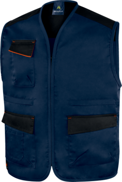 Pracovná vesta Delta Plus Mach1 M1GI2 Farba: Námornícka Modrá/ Oranžová, Veľkosť: 3XL (M1GI2BM3X)