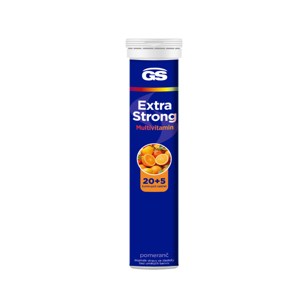 GS Extra Strong Multivitamin pomaranč eff.tbl.20+5