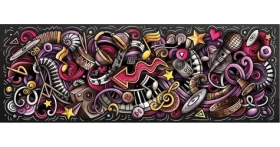 ART PUZZLE 5351 Panoramatické puzzle Prvky rytmu