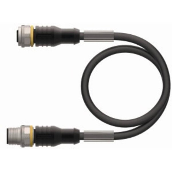 Turck RKC12T-10-RSC12T/TXL upravený zástrčkový konektor pre senzory - aktory, 6630872, piny: 12, 10 m, 1 ks; 6630872