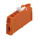 Weidmüller 1755230000 skrutkovacia svorka 4 mm² Pólov 1 oranžová 100 ks; 1755230000