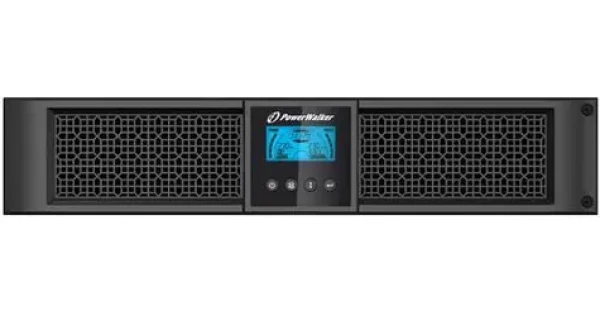 PowerWalker VI 1000E/RT LCD / Záložný zdroj UPS / 1000 VA / Line-Interactive / Rack 19" 2U / USB (VI 1000 ERT HID)