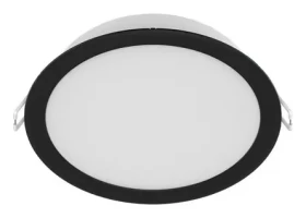 Meson 80mm čierne / LED podhľadové svietidlo / okrúhle / 5,5 W / 3000K (SKL000524085)