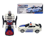 Mamido Mamido Robotické policajné auto Transformers 2v1 Robotické policajné auto MT1548