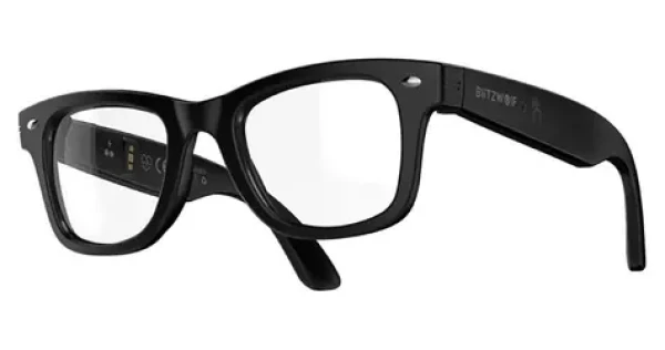 BlitzWolf BW-AG1 / Inteligentné okuliare s filtrom modrého svetla / AI / zdravotné senzory / Bluetooth audio / IP66 (BW-AG1 Blue Light)