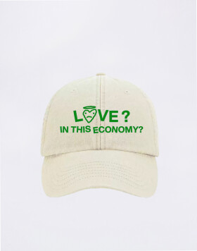 Monkey Studios Čepice Love Economy béž/zel