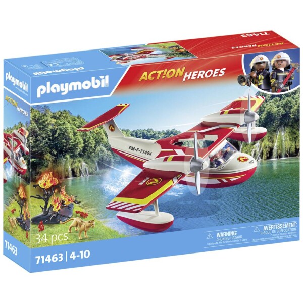 Playmobil® Action Heroes 71463 Hasičské lietadlo s hasiacou funkciou