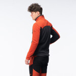 Pánska mikina Polar Monar M 92800621574 grey-orange - Hi-Tec XXL