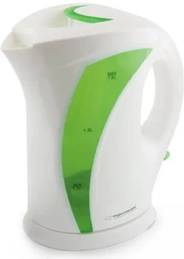 Esperanza EKK018G IGUAZU rýchlovarná kanvica bielo-zelená / 2200 W / 1.7 L / plast (AGDESPCZE0042)