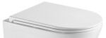 OLSEN SPA - Závesné WC ARCO RIMLESS sa SLIM sedadlom Soft-close OLKLT046E
