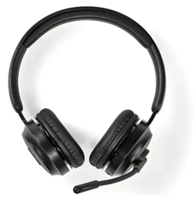 Nedis CHSTB310BK čierna / Slúchadlá s mikrofónom / On-ear / Bluetooth / Sklopný mikrofón (CHSTB310BK)