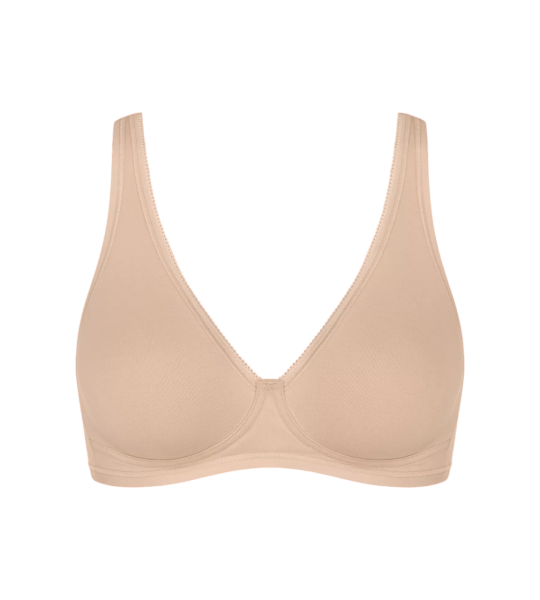 Dámska podprsenka Basic+ Soft Bra - Žltá - svetlo béžová 0026 - SLOGGI YELLOW 65D