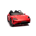 Mamido Elektrické autíčko Porsche Taycan Turbo S červené