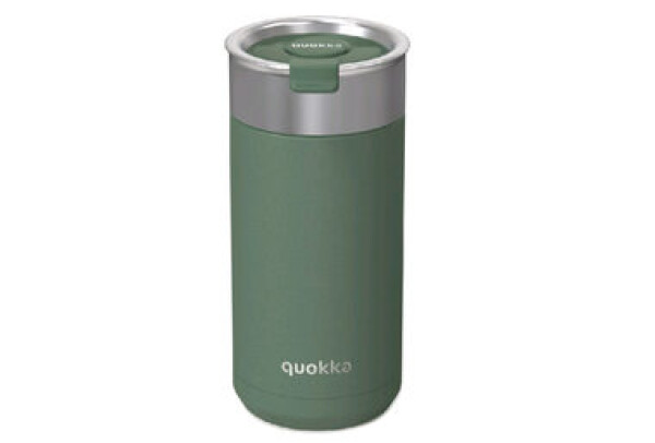 Quokka Boost Coffee Tumbler 400ml Pine / Termohrnček so sitkom / nerezová oceľ (8412497400751)