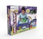 Mamido Mamido Sada svietiaceho kinetického piesku 500 g s formičkami a podložkou