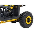 Mamido Detská benzínová štvorkolka RamiGO EXPLORER 110CC žltá