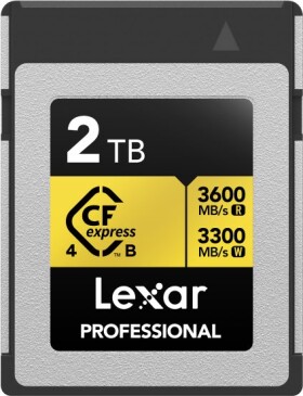 Lexar Professional Gold CFexpress 2 TB (LCXEXP4002T-RNENG)