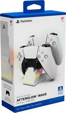 PDP Afterglow Wave biela / Nabíjacia stanica / DualSense / PS5 (052-022-WH)
