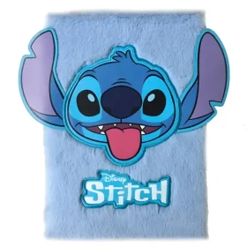 PYRAMÍD Plyšový blok Lilo a Stitch / DPL10 / A5 / 120 listov / linajkový (SR74617EPM)