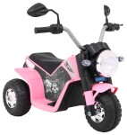Mamido Detská elektrická motorka Minibike ružová