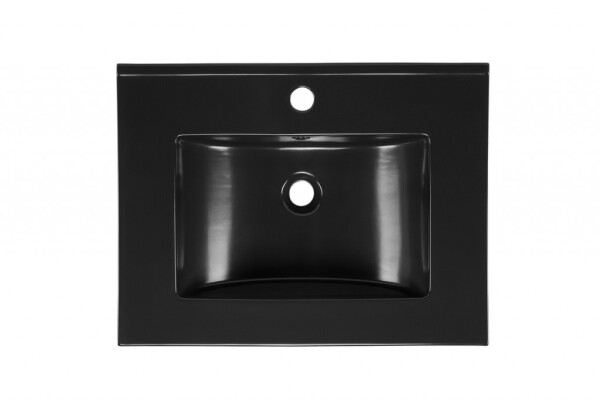 COMAD - Nábytkové umývadlo LAVA BLACK 60cm 5907441298537