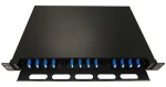 Lanview optický ODF panel výsuvný 1U / Patch panel / LC duplex / SM OS2 / 24 vlákien / 12 portov (LVO-101015)