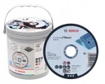 BOSCH 2608626116 / Rezací kotúč na nerezovú oceľ a kov / Priemer 125 x 22.23 mm / Šírka rezu 1 mm / 100 ks (2608626116)