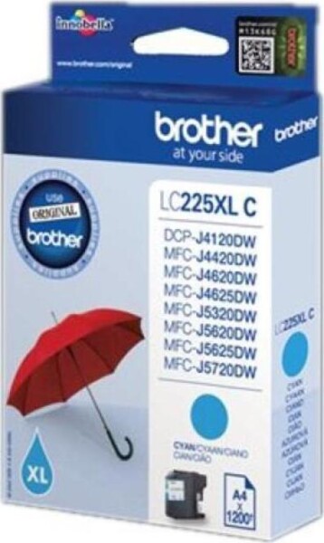 Brother Ink Cartridge Brother LC225XL CY 1200pages OEM