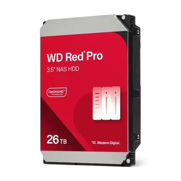 WD Red Pro WD260KFGX 26TB / HDD / 3.5 "/ SATA 6Gbs / 7200RPM / 512MB cashe / 5y