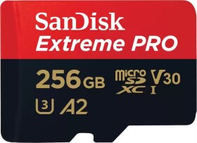 SanDisk Extreme PRO MicroSDXC 256 GB Class 10 UHS-I/U3 A2 V30 (SDSQXCD-256G-GN6MA)