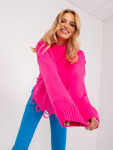 Jumper BA SW 0559.26 fluo ružová jedna velikost