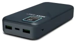PORT CONNECT Powerbanka 20 000 mAh / Powerbanka / 74 Wh / 2x USB-A QC / LCD displej (907002)