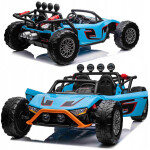 Mamido Elektrické autíčko Buggy Racing 2x200W 24V modré