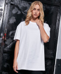 Build your Brand BY 149 Dámske tričko Oversize Boyfriend 56.0149 biele white M