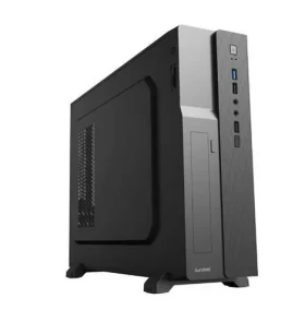 1stCool COMPACT 1 čierna / PC skriňa / Micro Tower / USB 3.0 / USB-C / čítačka kariet (MC-C1-AU-USB3-C-CR)