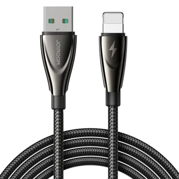 Joyroom Pioneer Series SA31-AL3 Nabíjací kábel USB-A (M) - Lightning (M) 3A 1.2m čierna (6956116759520)